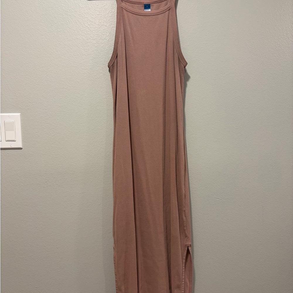 Old Navy Sleeveless Brown Maxi Dress